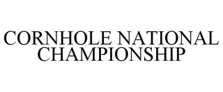 CORNHOLE NATIONAL CHAMPIONSHIP