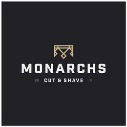 M MONARCHS CUT & SHAVE 20 16