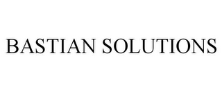 BASTIAN SOLUTIONS