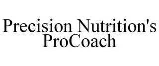 PRECISION NUTRITION'S PROCOACH