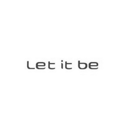 LET IT BE