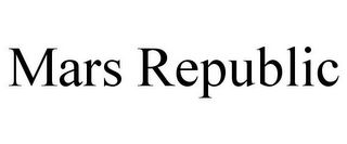 MARS REPUBLIC