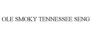 OLE SMOKY TENNESSEE SENG