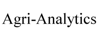 AGRI-ANALYTICS