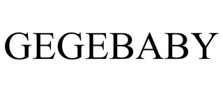 GEGEBABY