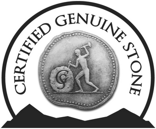 CERTIFIED GENUINE STONE, G, S