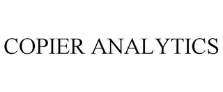 COPIER ANALYTICS