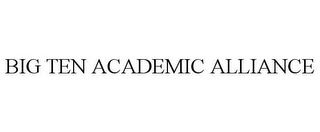 BIG TEN ACADEMIC ALLIANCE