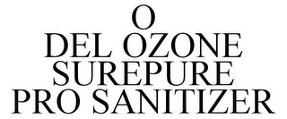 O DEL OZONE SUREPURE PRO SANITIZER