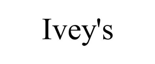 IVEY'S