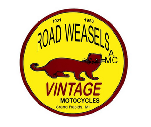 1901 1953 ROAD WEASELS AMC VINTAGE MOTOCYCLES GRAND RAPIDS, MI