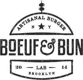 ARTISANAL BURGER NY BOEUF & BUN 20 LAB 14 BROOKLYN