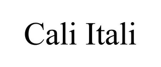 CALI ITALI