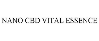 NANO CBD VITAL ESSENCE