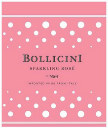 BOLLICINI SPARKLING ROSÉ IMPORTED WINE FROM ITALY