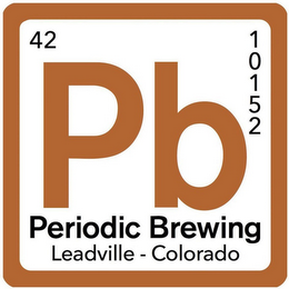 42 PB 10152 PERIODIC BREWING LEADVILLE COLORADO