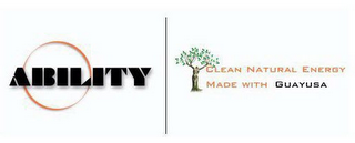 ABILITY CLEAN NATURAL ENERGY MADE WITH GUAYUSA