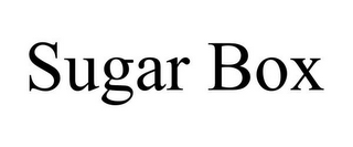 SUGAR BOX
