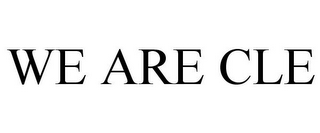 WE ARE CLE