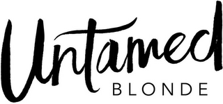 UNTAMED BLONDE