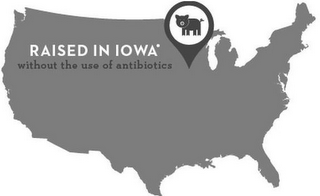 RAISED IN IOWA WITHOUT THE USE OF ANTIBIOTICS