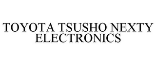 TOYOTA TSUSHO NEXTY ELECTRONICS