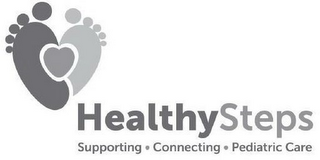 HEALTHYSTEPS SUPPORTING · CONNECTING · PEDIATRIC CARE