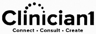 CLINICIAN1 CONNECT  ·    CONSULT  ·   CREATE