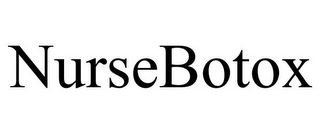 NURSEBOTOX