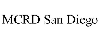 MCRD SAN DIEGO