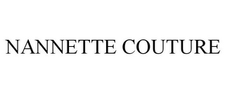 NANNETTE COUTURE