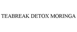 TEABREAK DETOX MORINGA