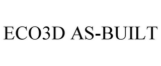 ECO3D AS-BUILT