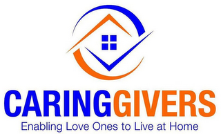 CARINGGIVERS ENABLING LOVE ONES TO LIVE AT HOME