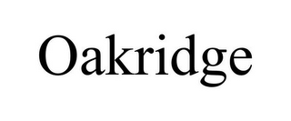 OAKRIDGE