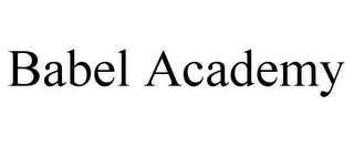 BABEL ACADEMY