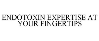 ENDOTOXIN EXPERTISE AT YOUR FINGERTIPS