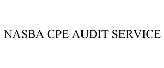 NASBA CPE AUDIT SERVICE