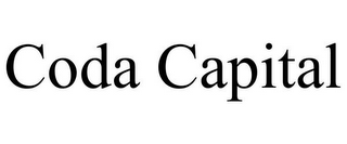 CODA CAPITAL