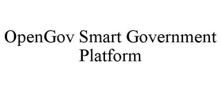 OPENGOV SMART GOVERNMENT PLATFORM