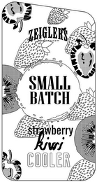 ZEIGLER'S BEVERAGES SMALL BATCH STRAWBERRY KIWI COOLER