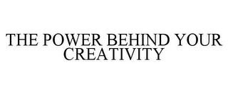 THE POWER BEHIND YOUR CREATIVITY