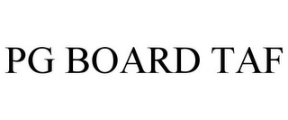 PG BOARD TAF