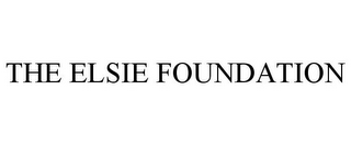 THE ELSIE FOUNDATION