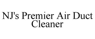 NJ'S PREMIER AIR DUCT CLEANER