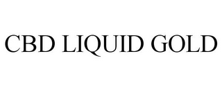 CBD LIQUID GOLD