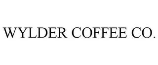 WYLDER COFFEE CO.