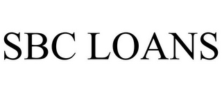 SBC LOANS