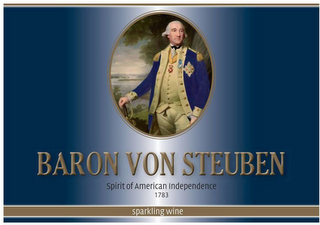 BARON VON STEUBEN; SPIRIT OF AMERICAN INDEPENDENCE 1783