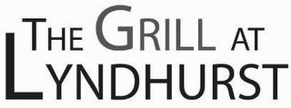 THE GRILL AT LYNDHURST